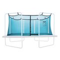 Machrus Machrus Upper Bounce Trampoline Net - 13x13 ft Square Frame with 4 Arches - Smartphone/Tablet Pouch UBNETSQ-1313-4TP-A